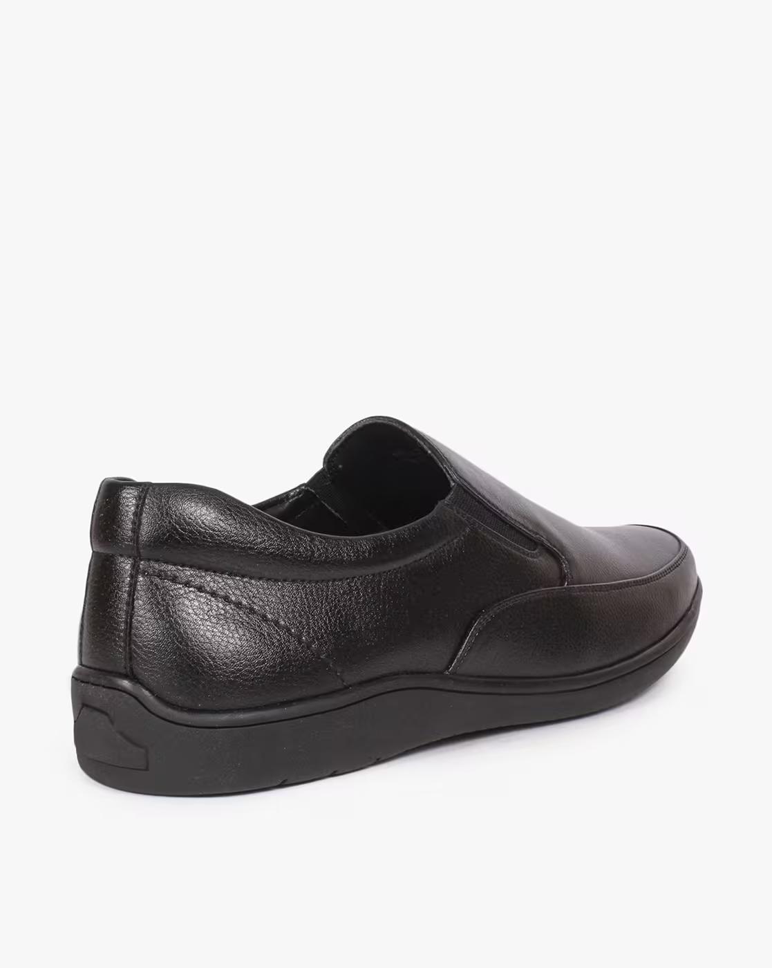 Slip-On Shoes with Elasticated Gussets