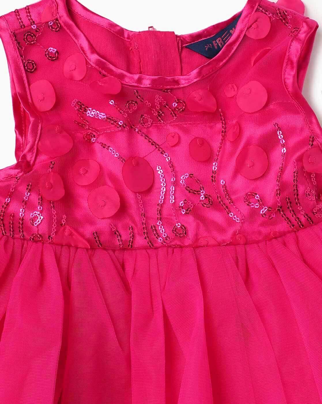 Embellished Fit & Flare Dress