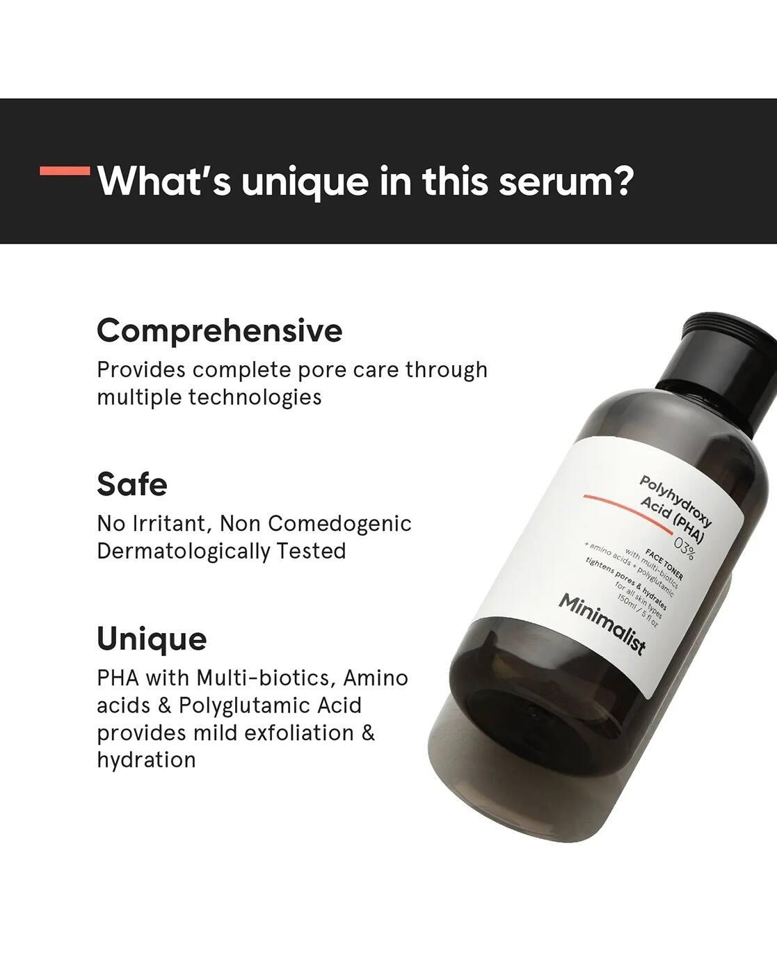 PHA Face Toner with Multi Biotics