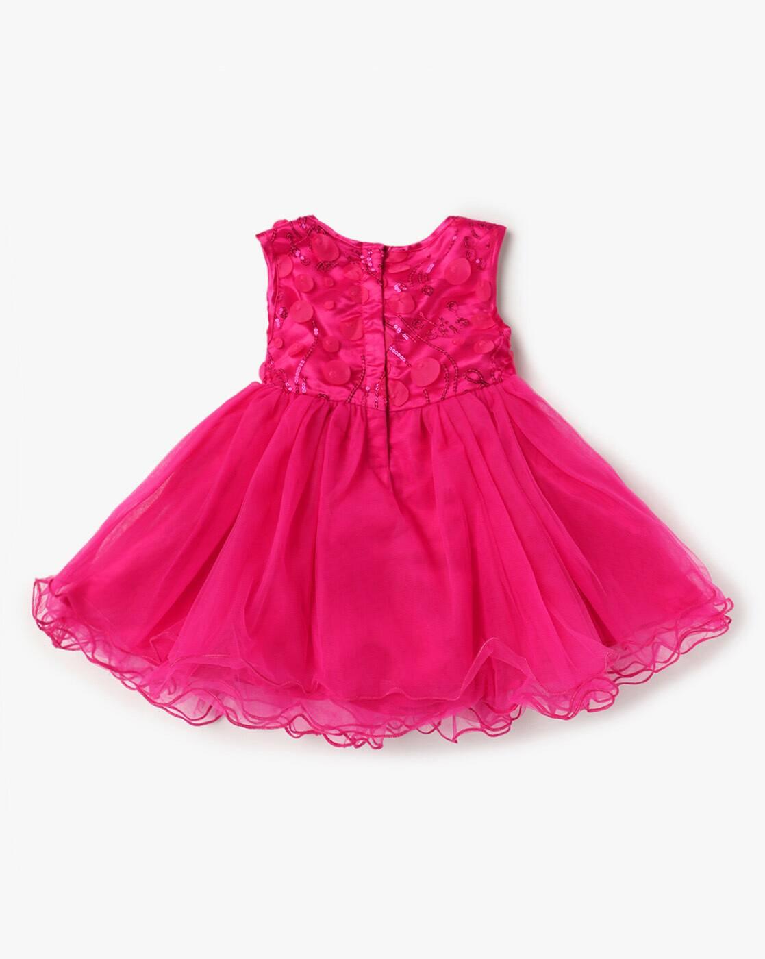 Embellished Fit & Flare Dress