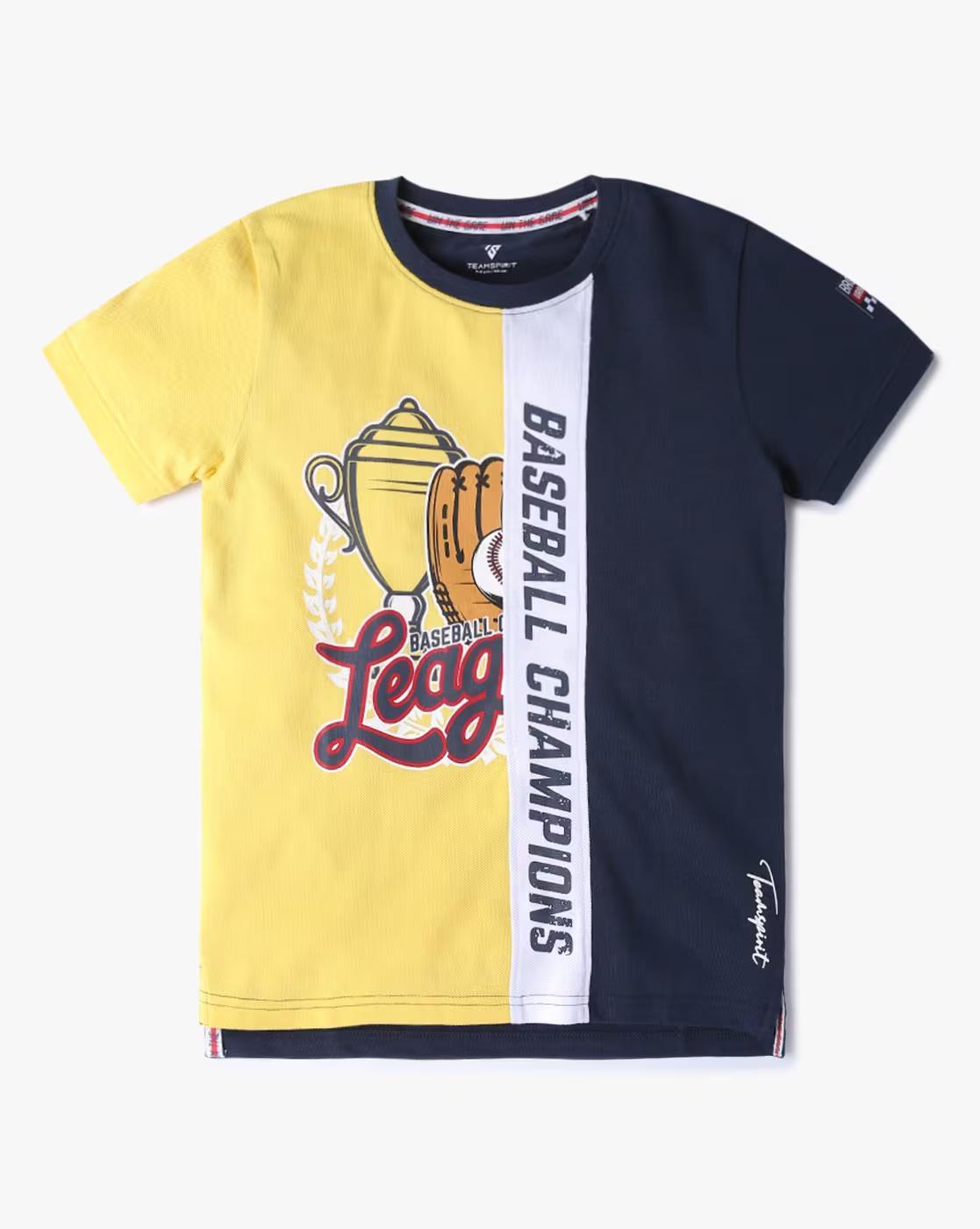Graphic Print Crew-Neck T-Shirt