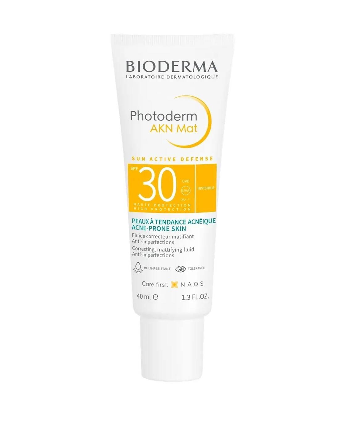 Photoderm Akn Mat Spf 30 Pa Sunscreen for Oily & Acne-Prone Skin In Vivo Tested