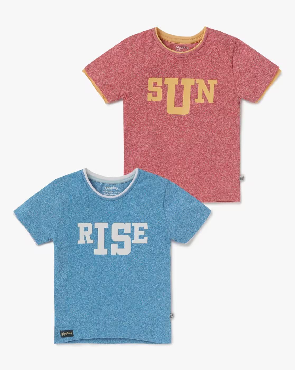 Pack of 2 Round-Neck T-Shirts