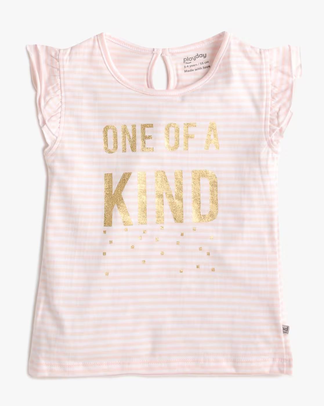 Pack of 2 Printed Round-Neck T-Shirts