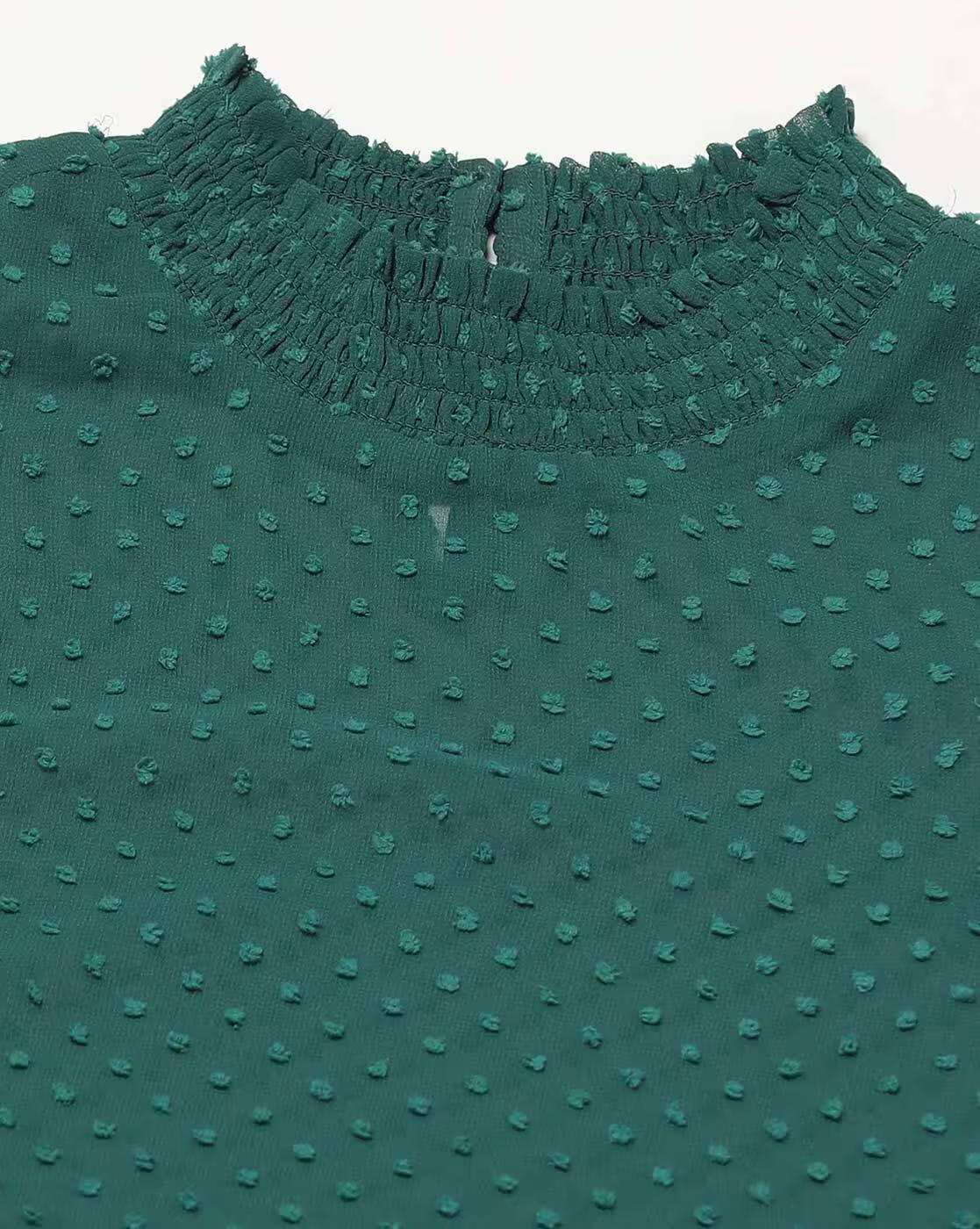 FIG TOPS, GREEN, XS