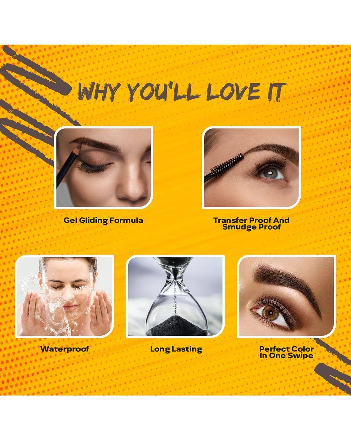 Ultime Pro Eyebrow Defining Pencil - Tan 01 Waterproof And Smudgeproof