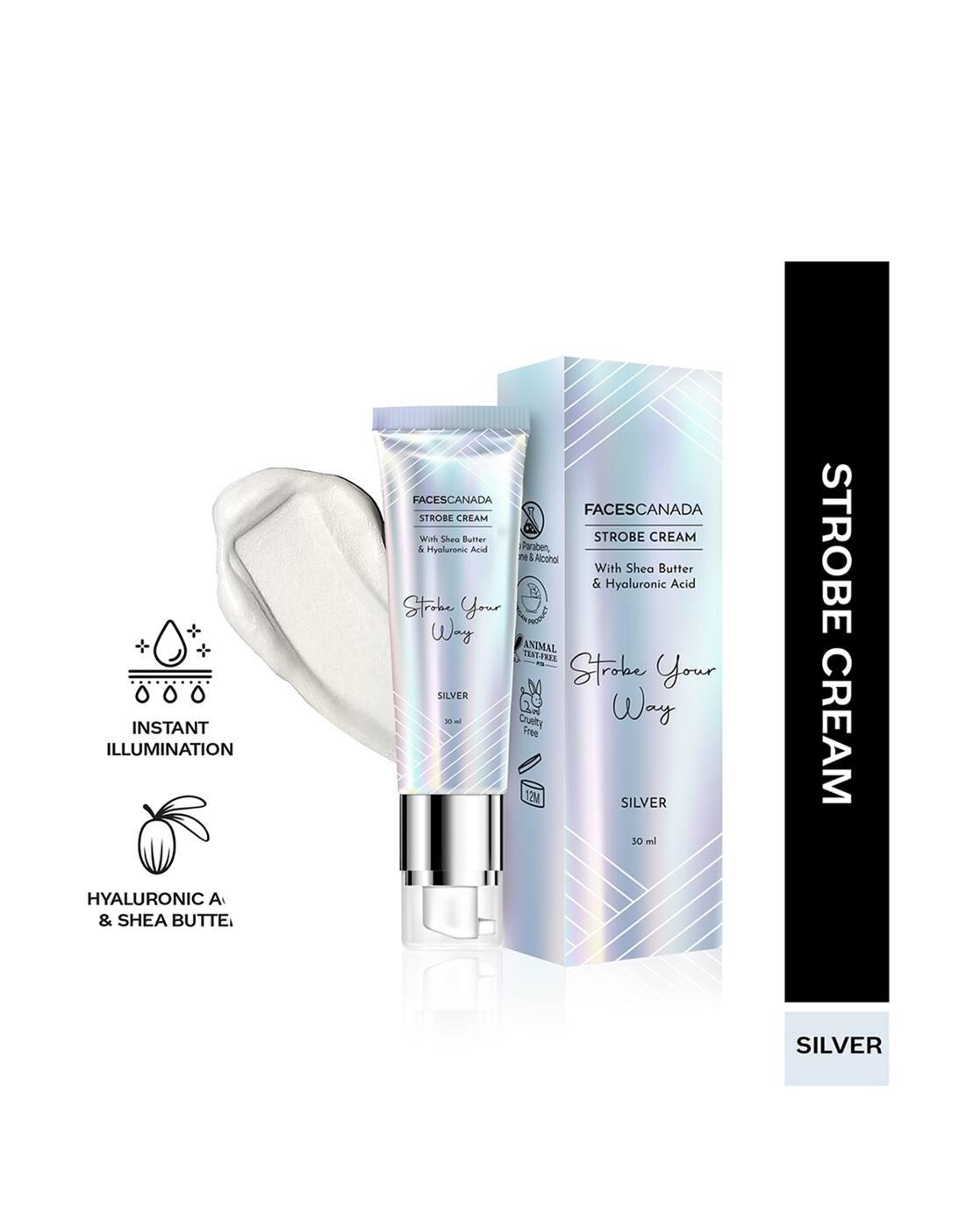 Women Instant Luxurious Illumination Strobe Cream Highlighter - Silver