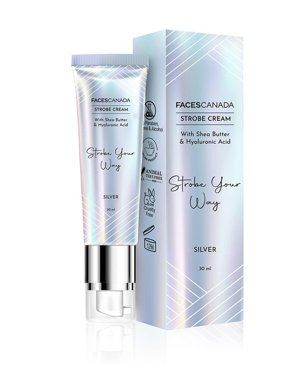 Women Instant Luxurious Illumination Strobe Cream Highlighter - Silver