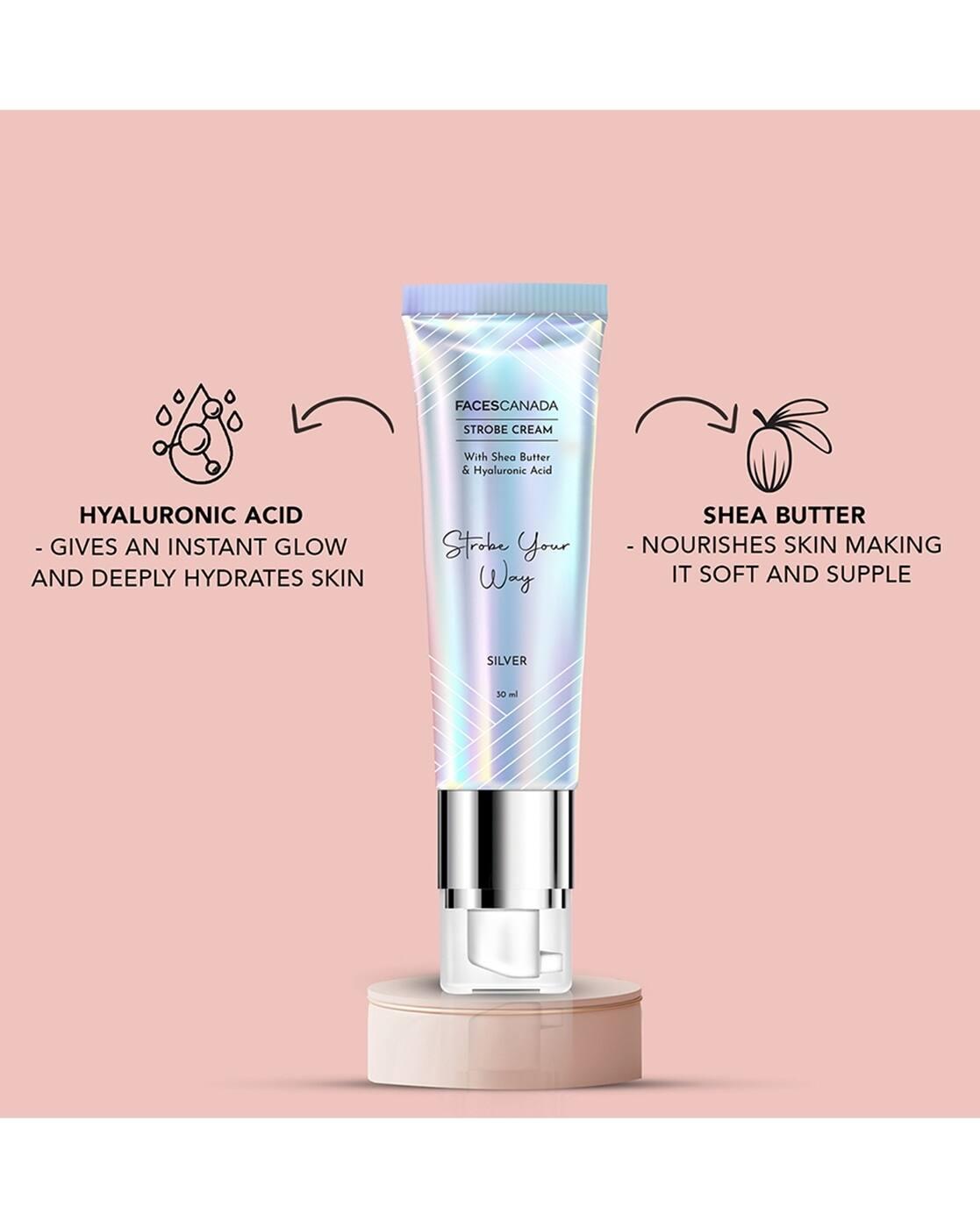 Women Instant Luxurious Illumination Strobe Cream Highlighter - Silver