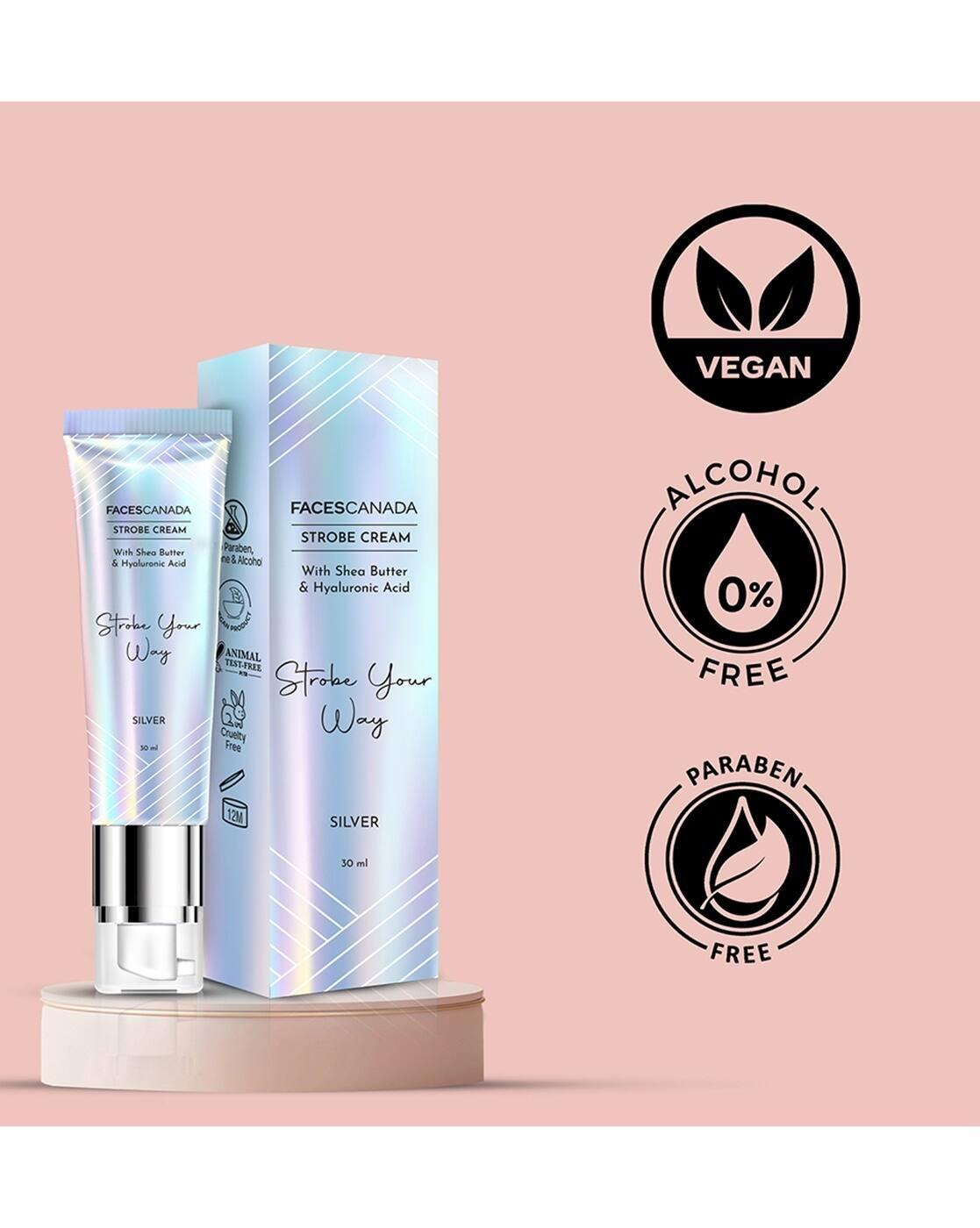 Women Instant Luxurious Illumination Strobe Cream Highlighter - Silver