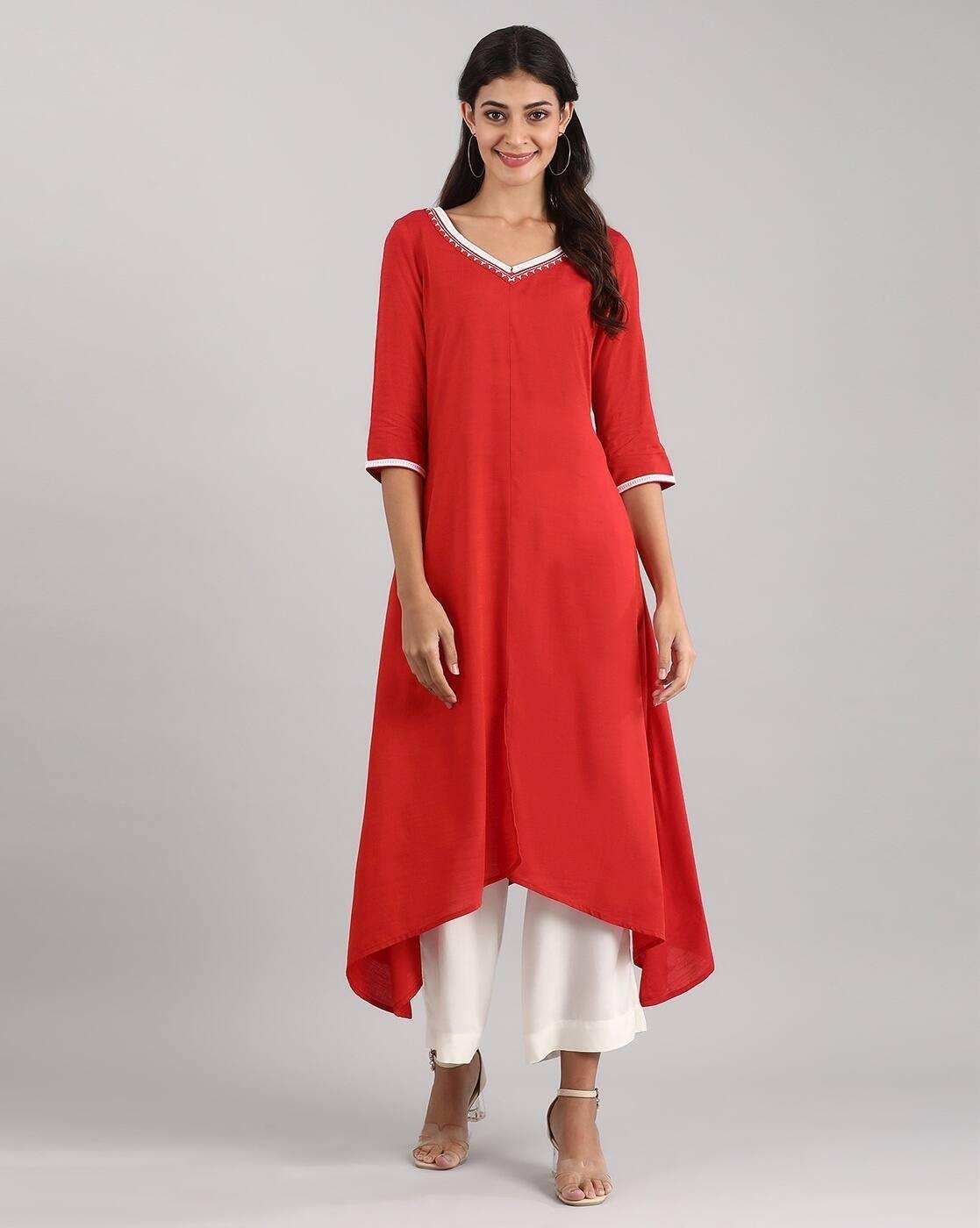 Ankle-Length Palazzos with Semi-Elasticated Waist