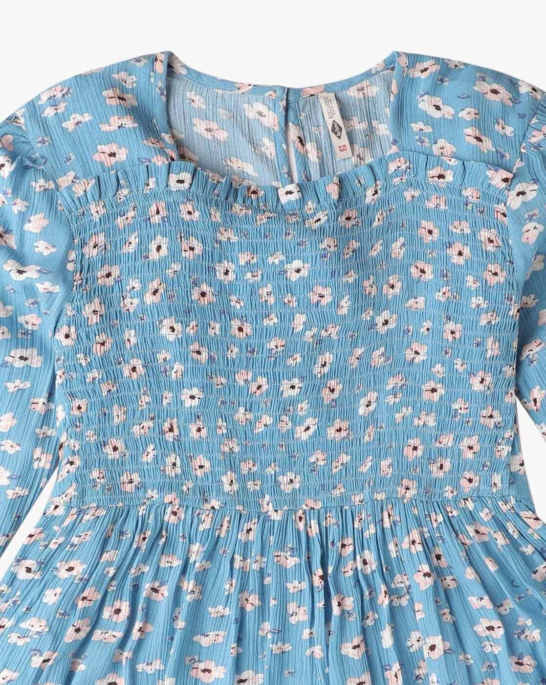 Floral Print Fit & Flare Dress