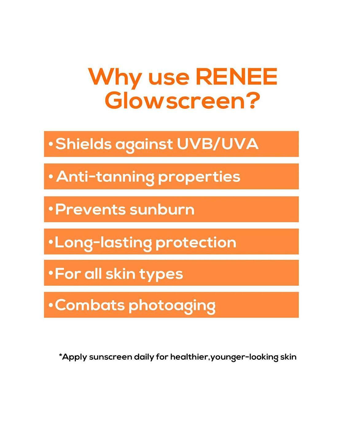 Glow Screen Sunscreen Cream SPF 50