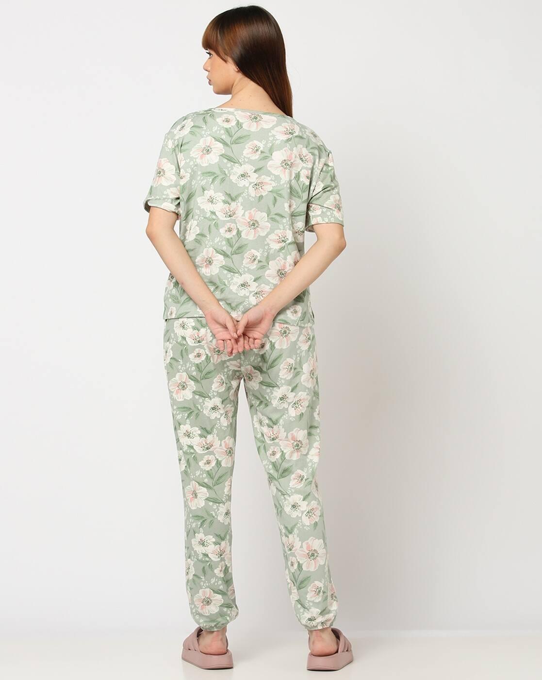 Printed Top & Pyjamas Set