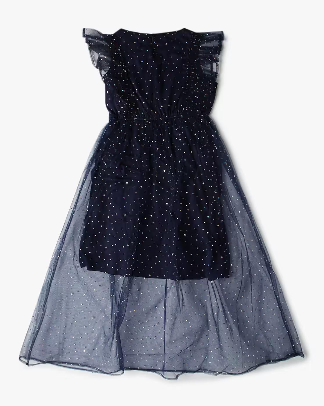 Embellished Fit & Flare Dress