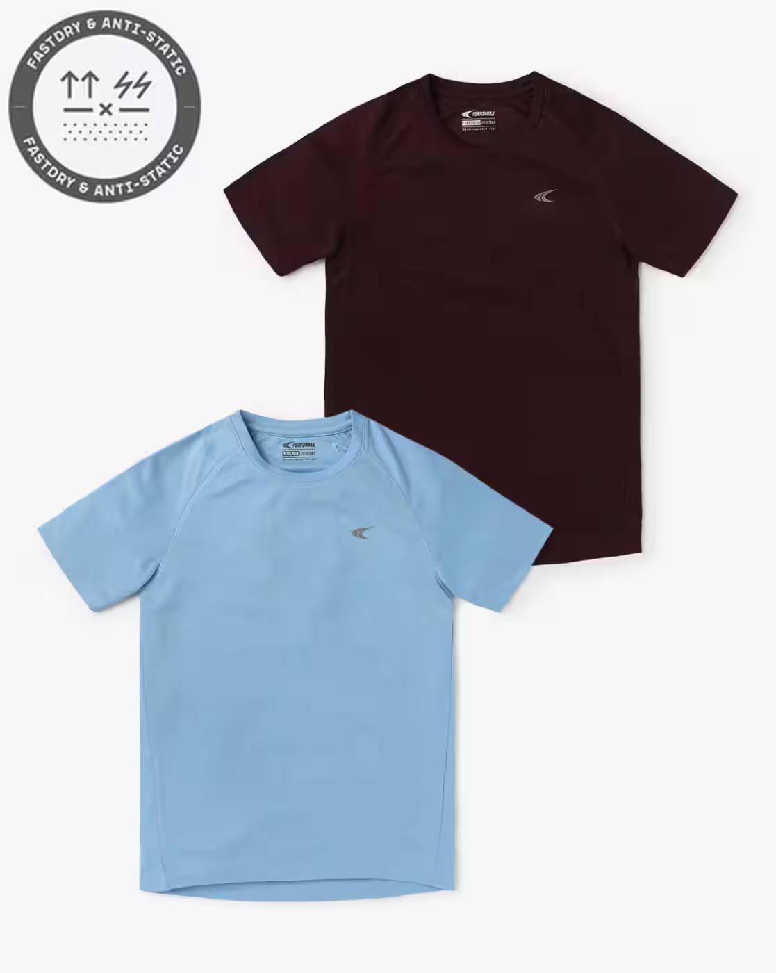 SOLID TEE PACK OF TWO 2, MULTI, 13-14Y