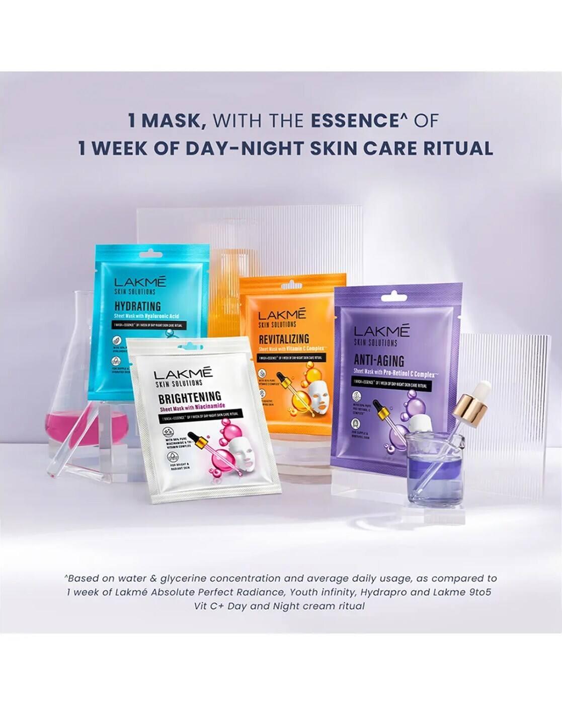 Skin Solutions Sheet Mask Brightening with Niacinamide