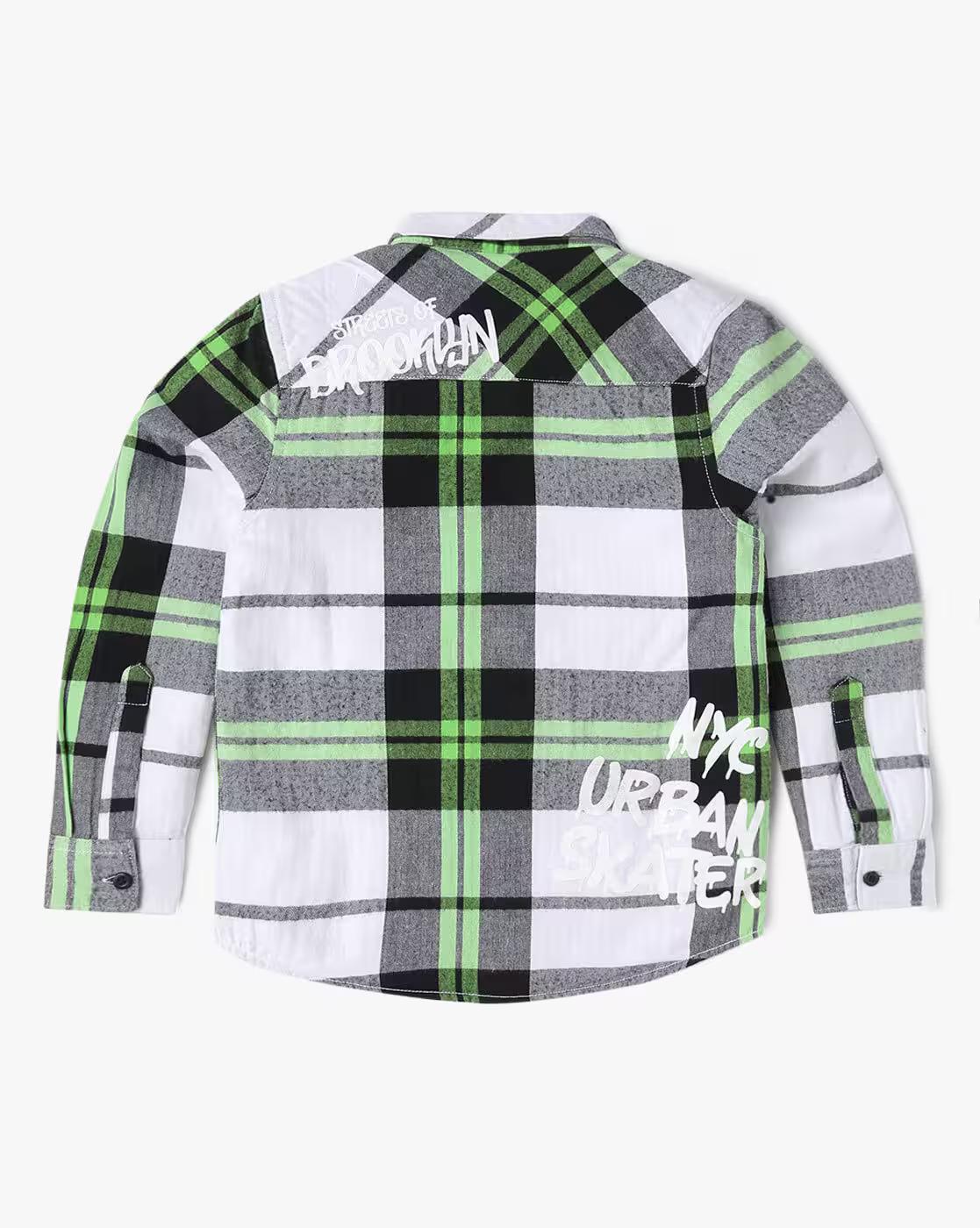 Checked Cotton Shirt