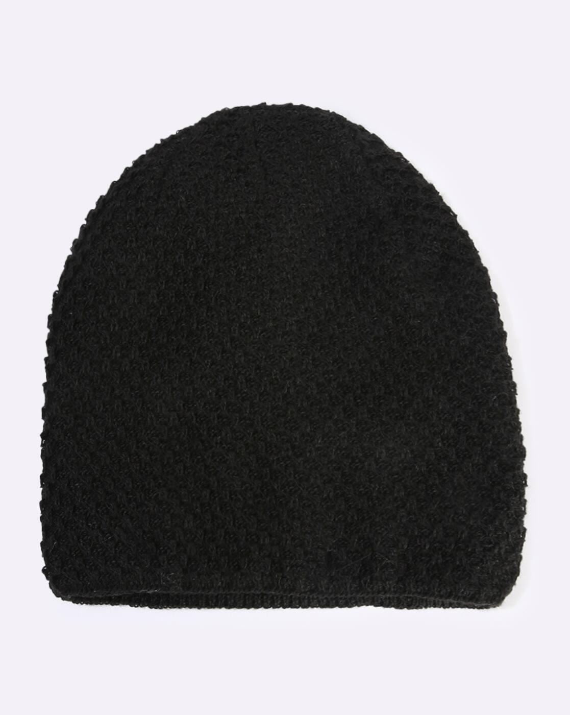 Mens Winter Binnie with Fur Hem