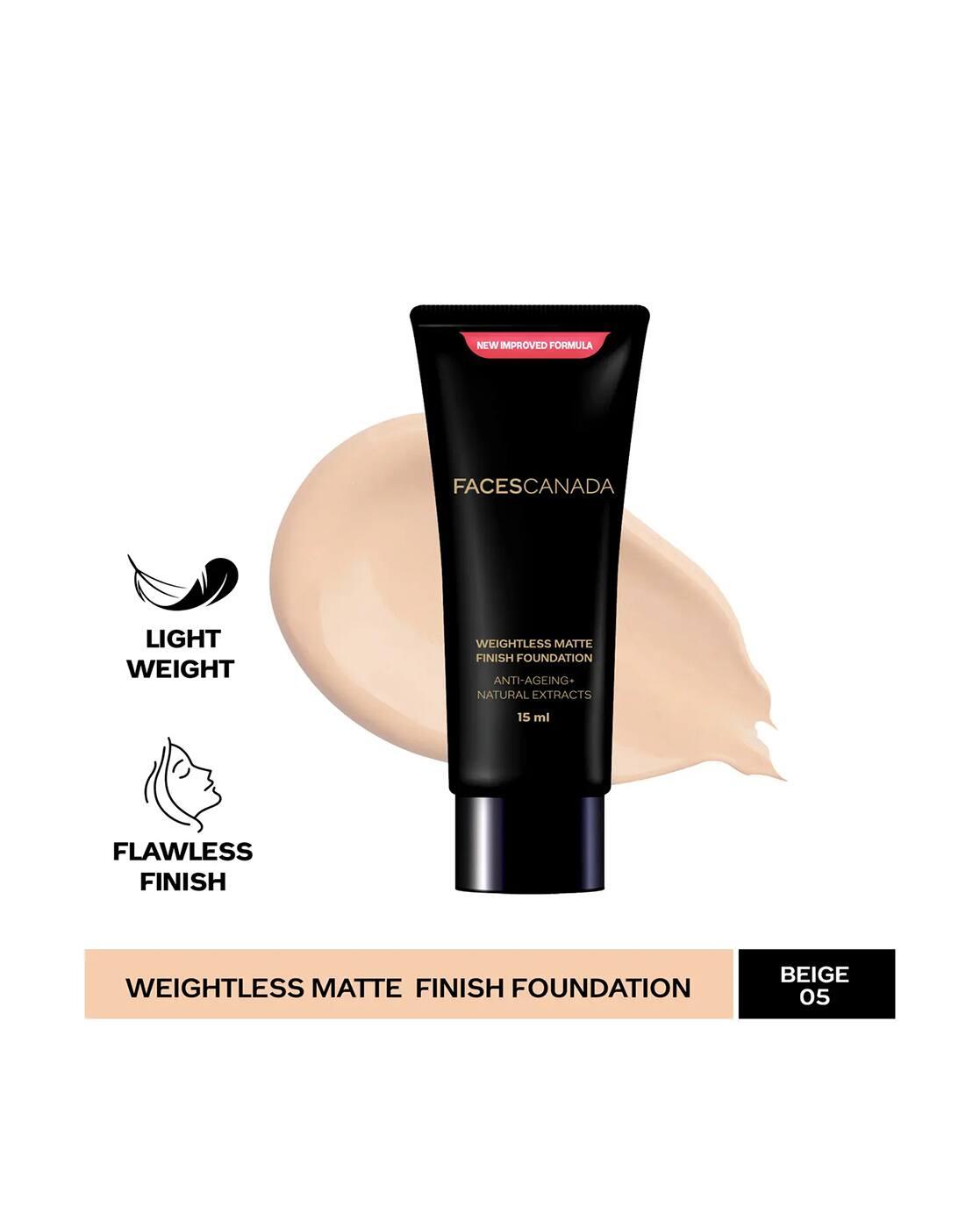 Weightless Matte Finish Foundation - Beige Anti-Ageing Non-Clog Pores