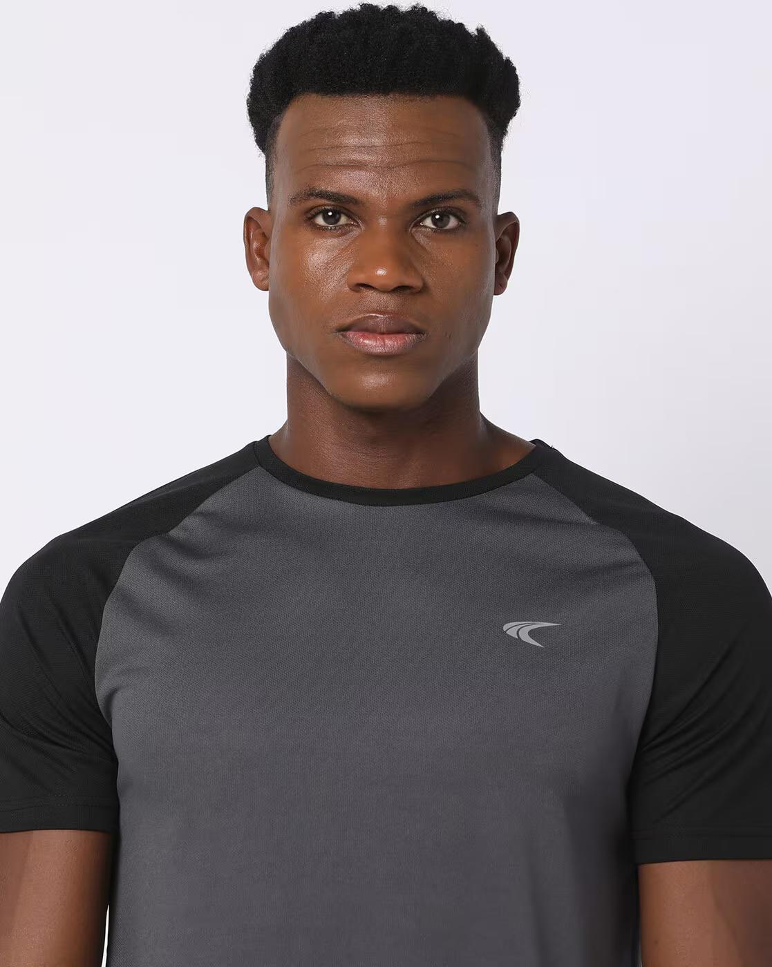 Regular Fit Pack of 2 Raglan Sleeve T-Shirts