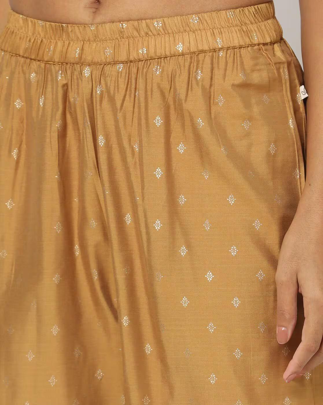 Printed Straight Kurta & Pant Set