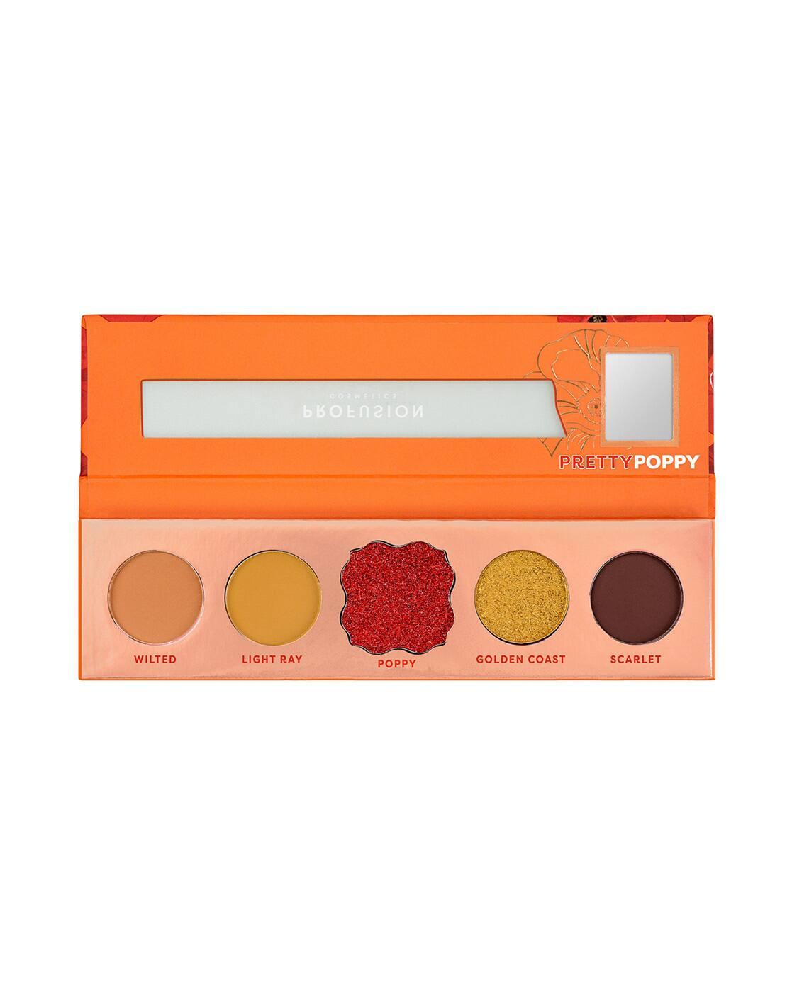 Blooming Hues 5 Shade Eye Shadow Palette - Pretty Poppy