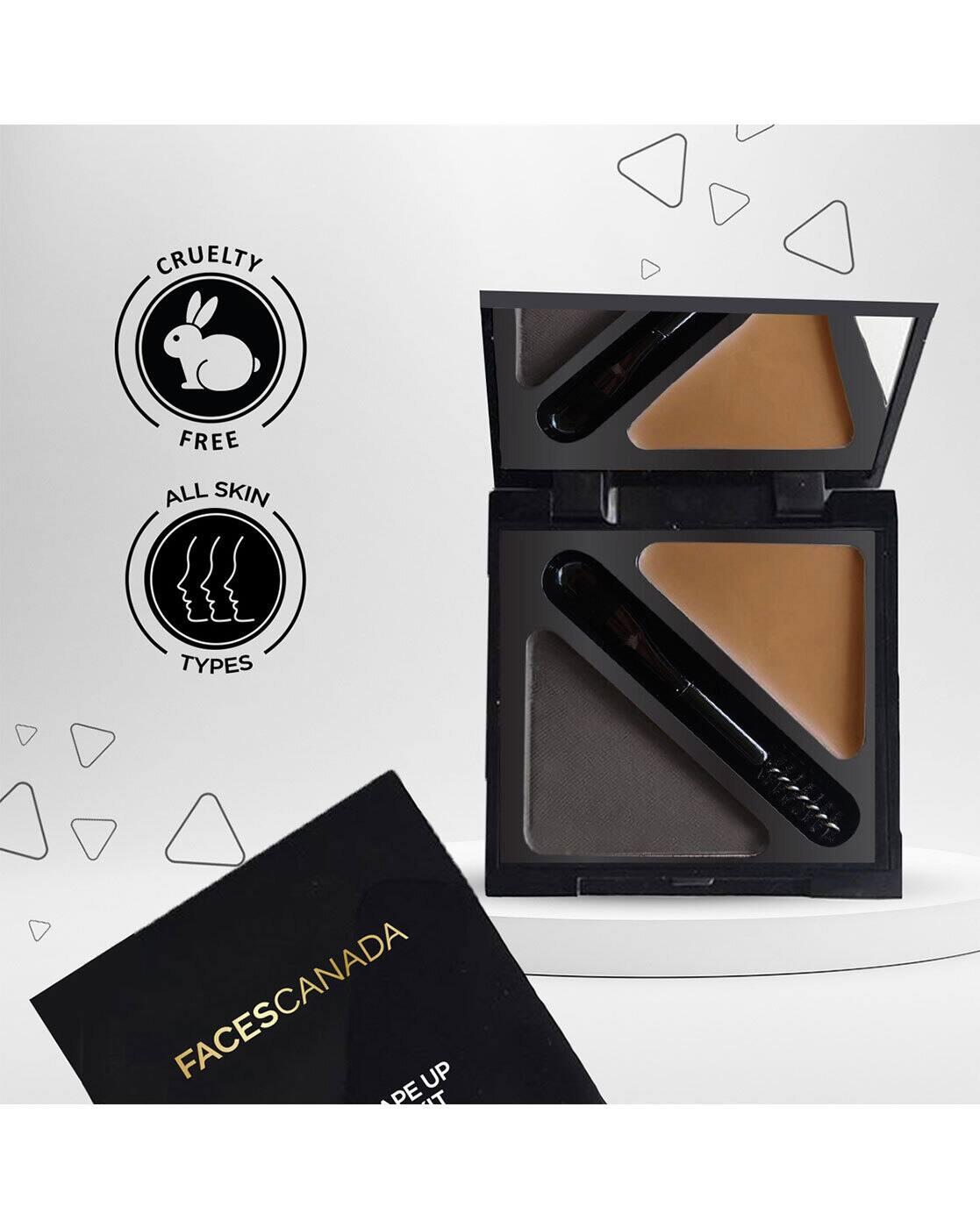HD Shape Up Brow Kit - Grey 01 Eyebrow Duo Kit Long-Lasting