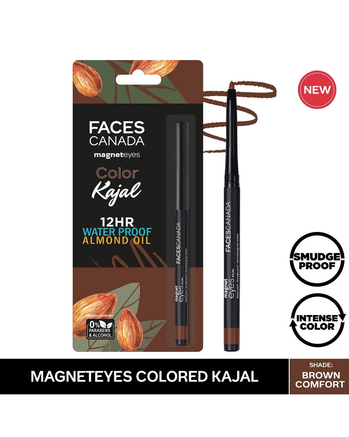 Magneteyes Color Kajal - Brown Comfort 03 12 HR Stay Matte Finish Water Proof