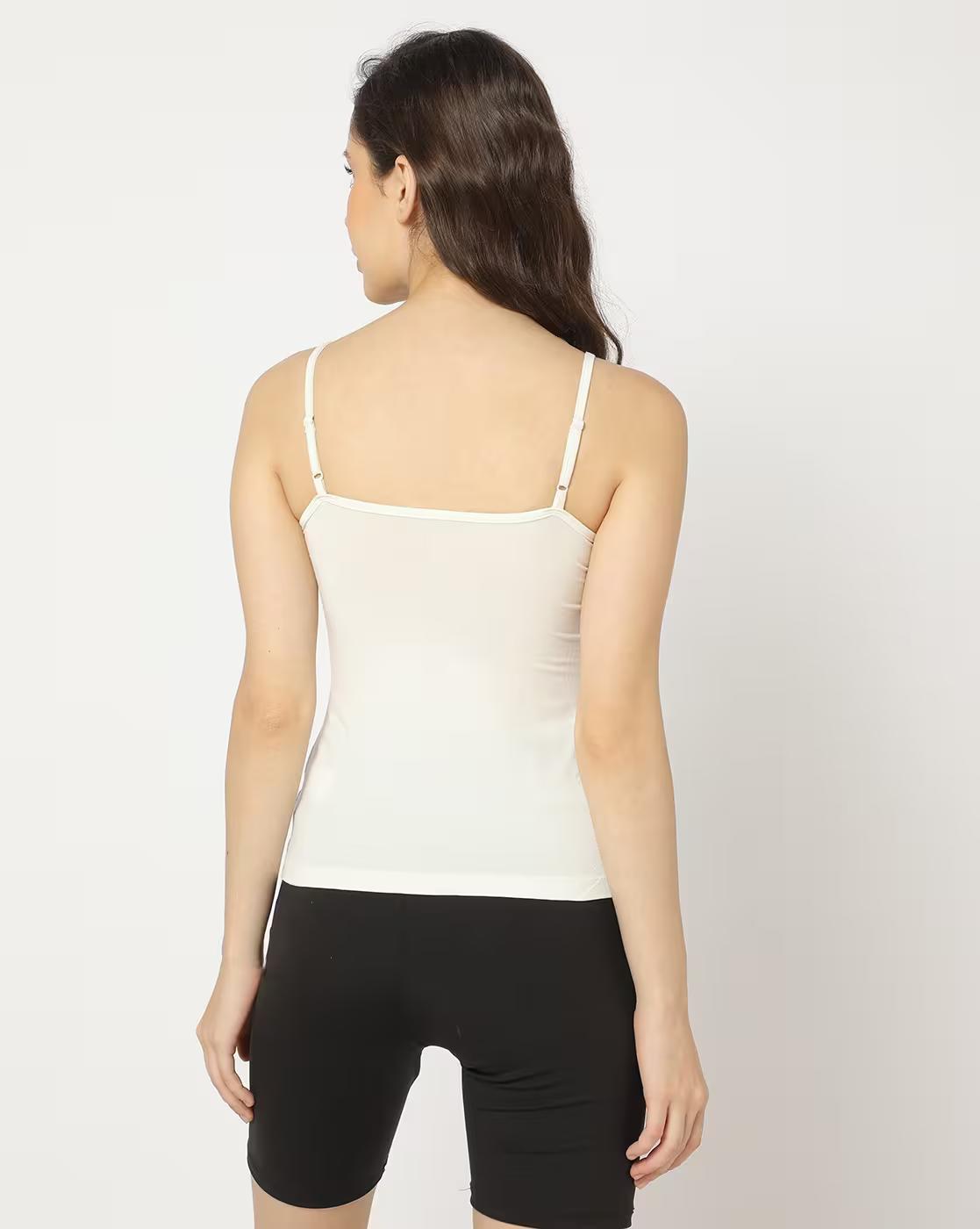 MC01 TR MODAL CAMISOLE, WHITE, L