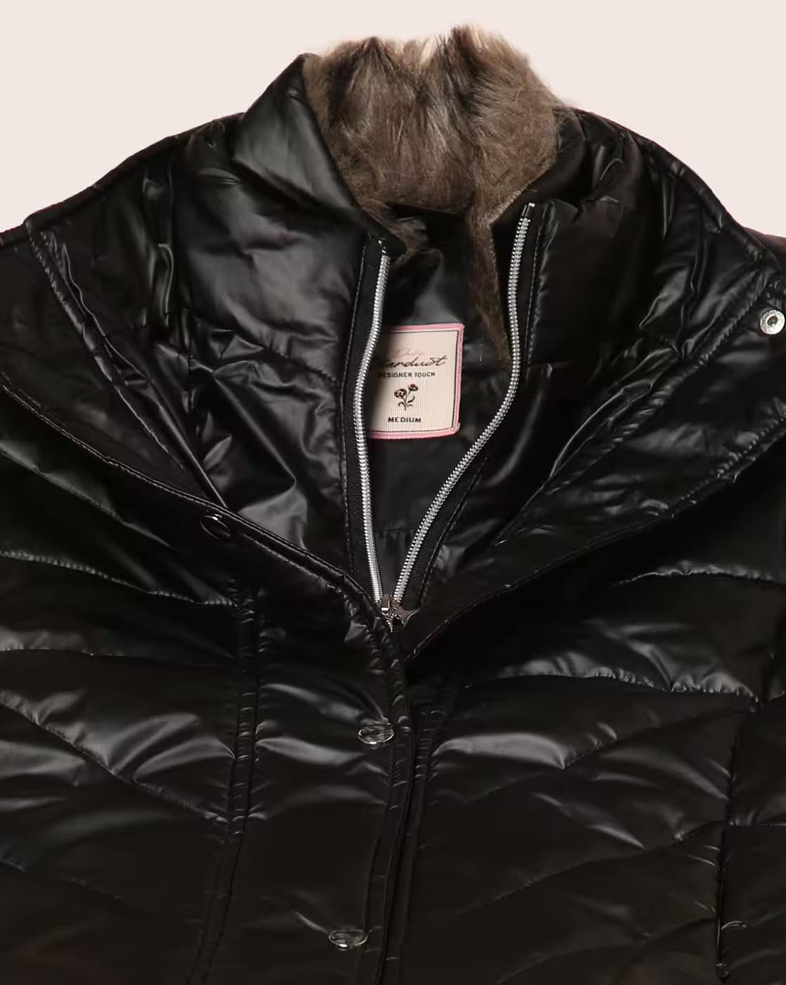 Women Button-Down Puffer Jacket