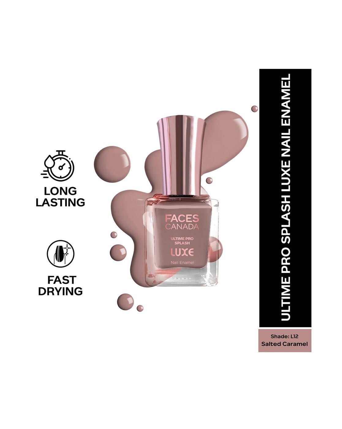 Ultime Pro Splash Luxe Nail Enamel Glossy Finish - Salted Caramel L12