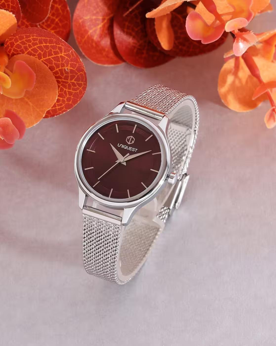 UNIQ WOMEN WRIST WATCHES, WINE, OS