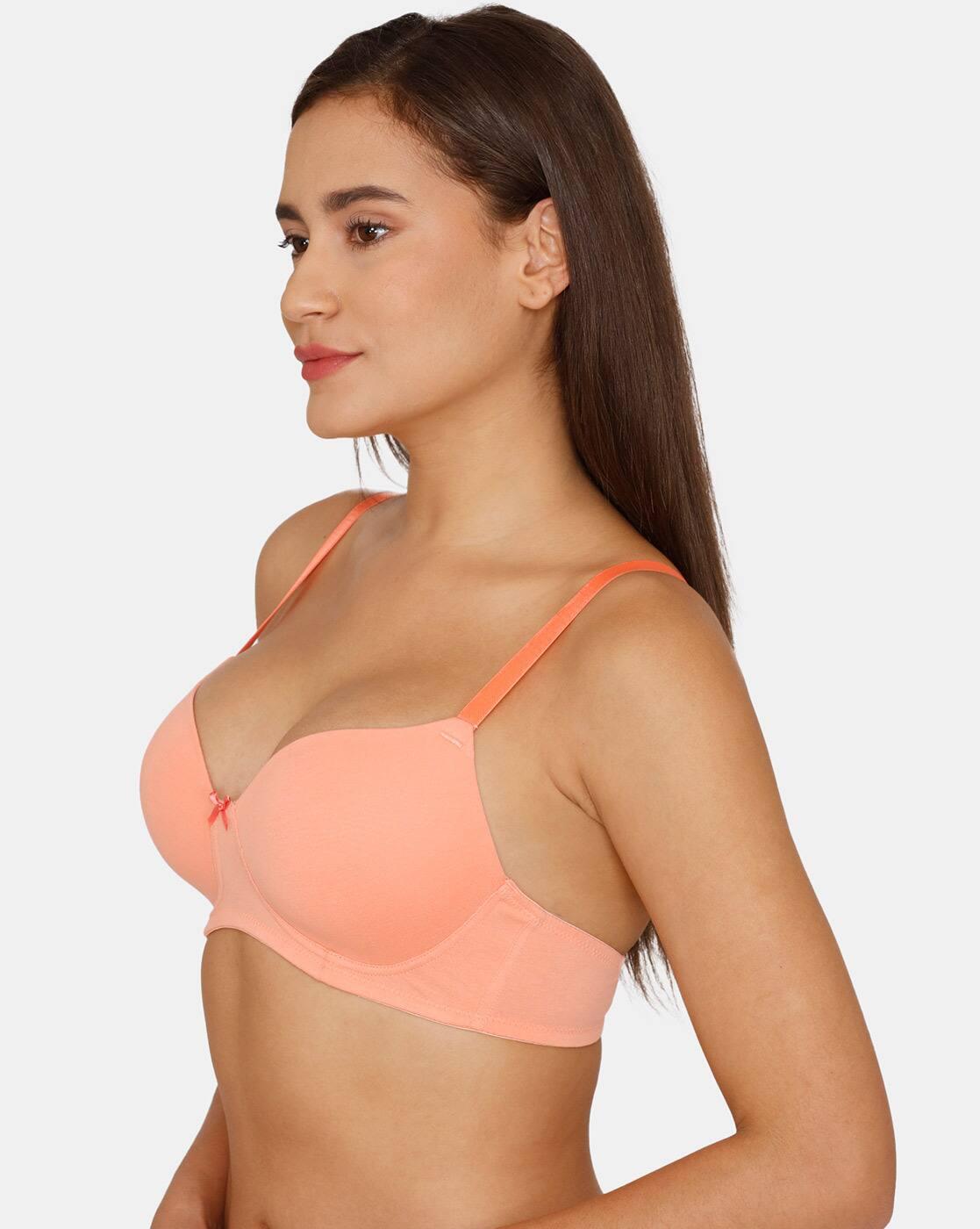 Basics Padded Non-Wired 3/4Th Coverage T-Shirt Bra