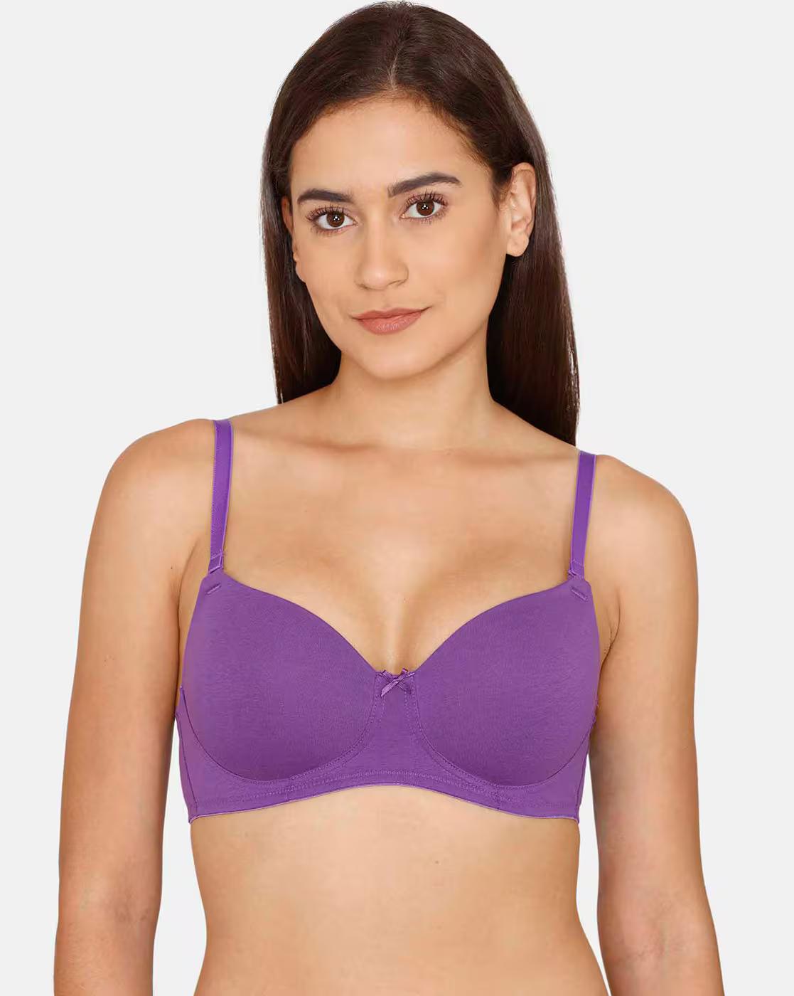 Basics Padded Non-Wired 3/4Th Coverage T-Shirt Bra