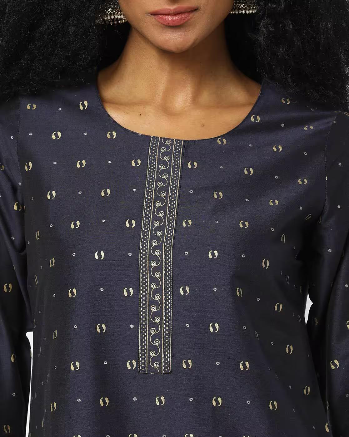 Women Printed Straight Kurta