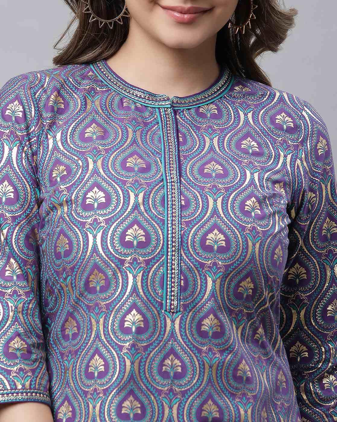 Women Printed Straight Kurta
