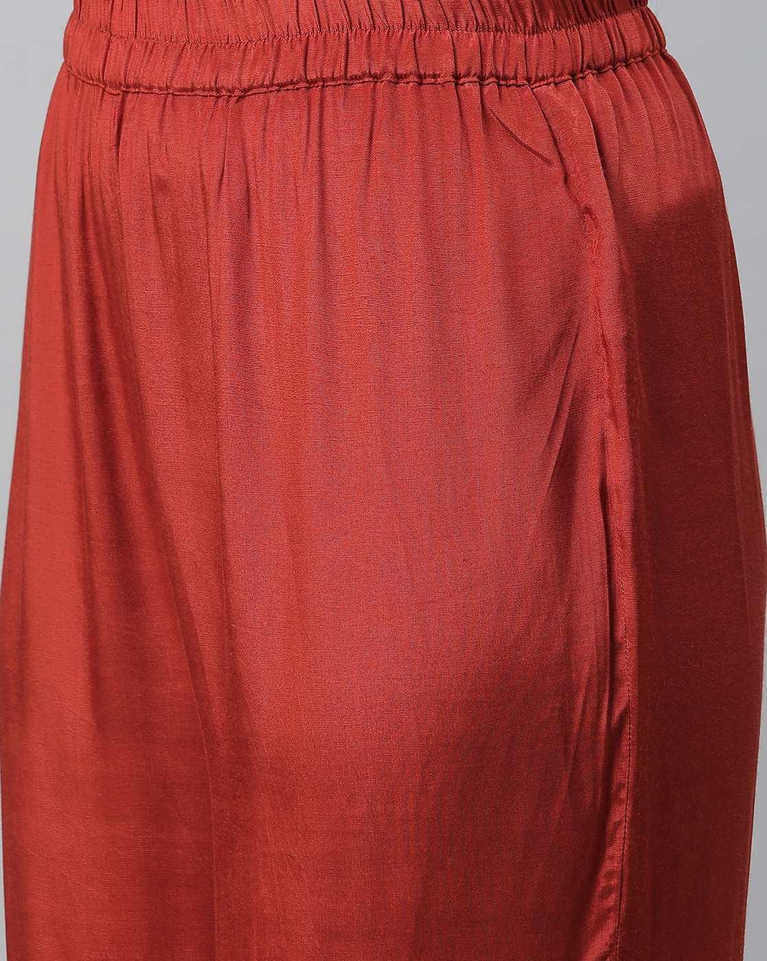 Women Loose Fit Tiered Sharara
