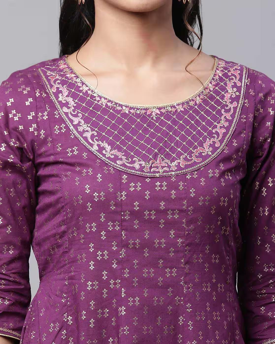 Women Printed Flared Dress