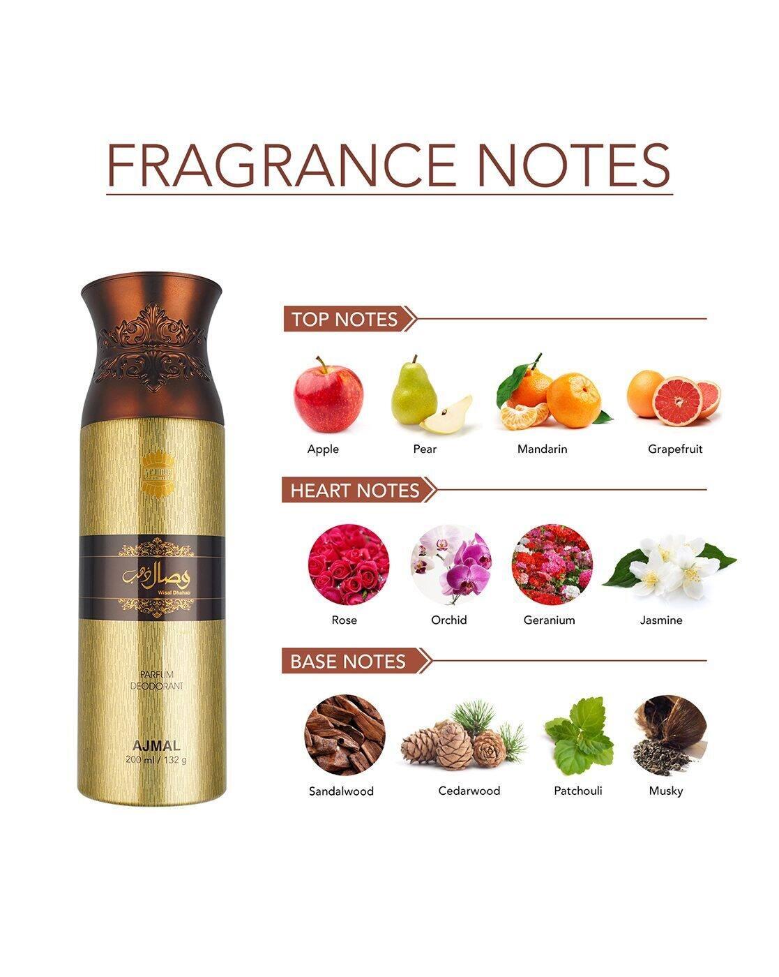 Wisal Dhahab Parfum Deodorant - 200 ml