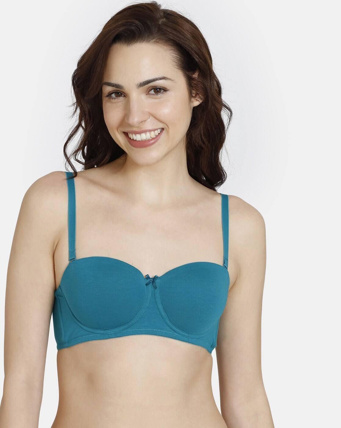 Basics Padded Wired Medium Coverage Strapless Bra