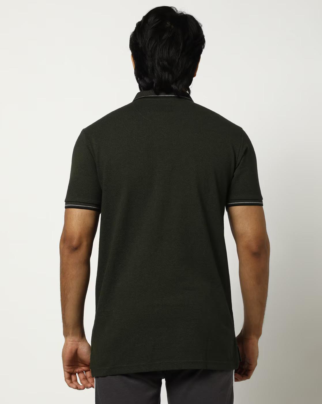 CORE GRINDLE POLO, OLIVE, XL
