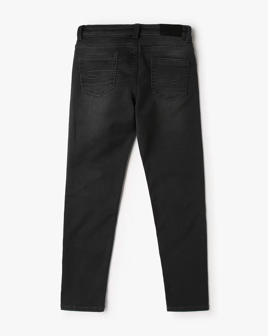 Boys Lightly Washed Regular Fit Jeans