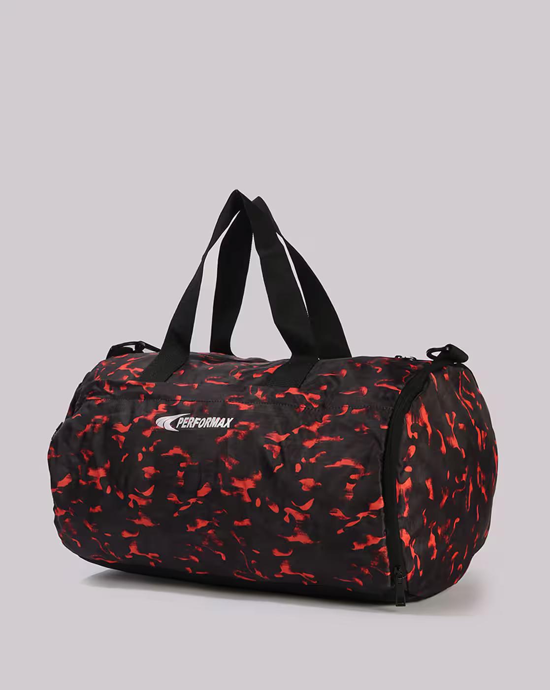 Men Camouflage Print Duffle Bag