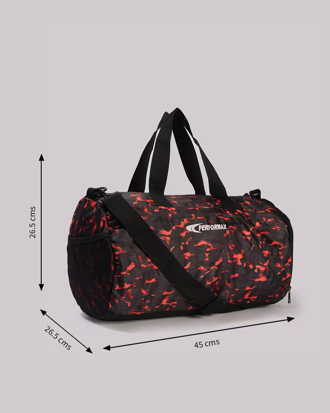 Men Camouflage Print Duffle Bag