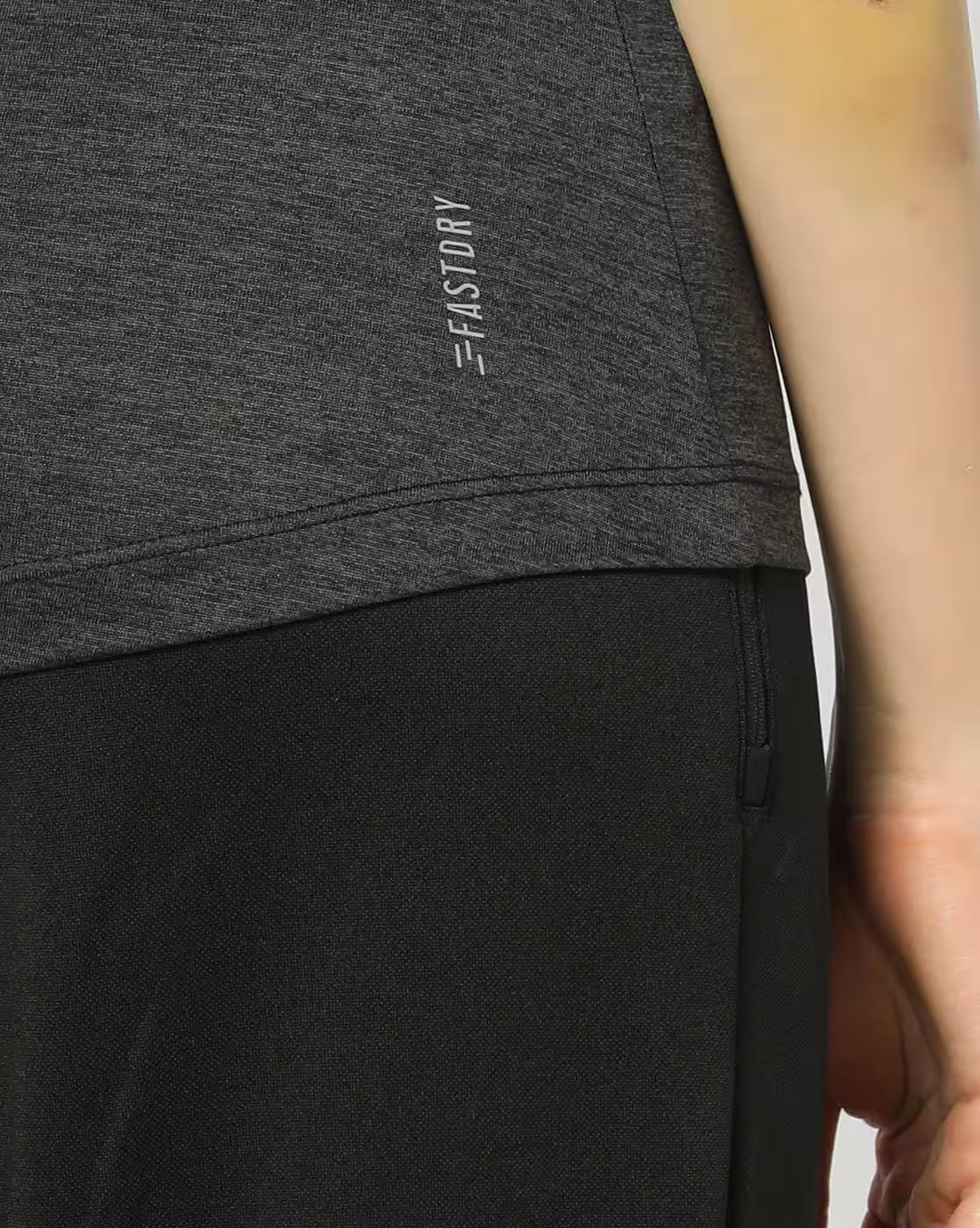 Women Heathered Slim Fit Tank Top
