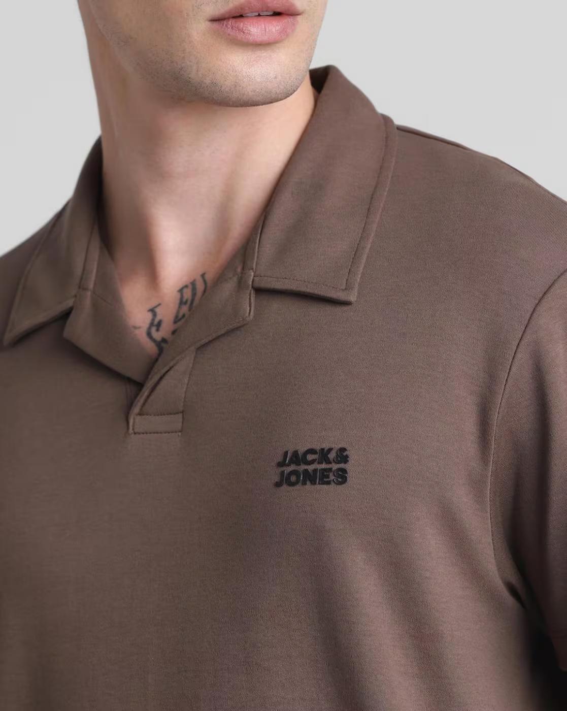 Men Slim Fit Polo T-Shirt