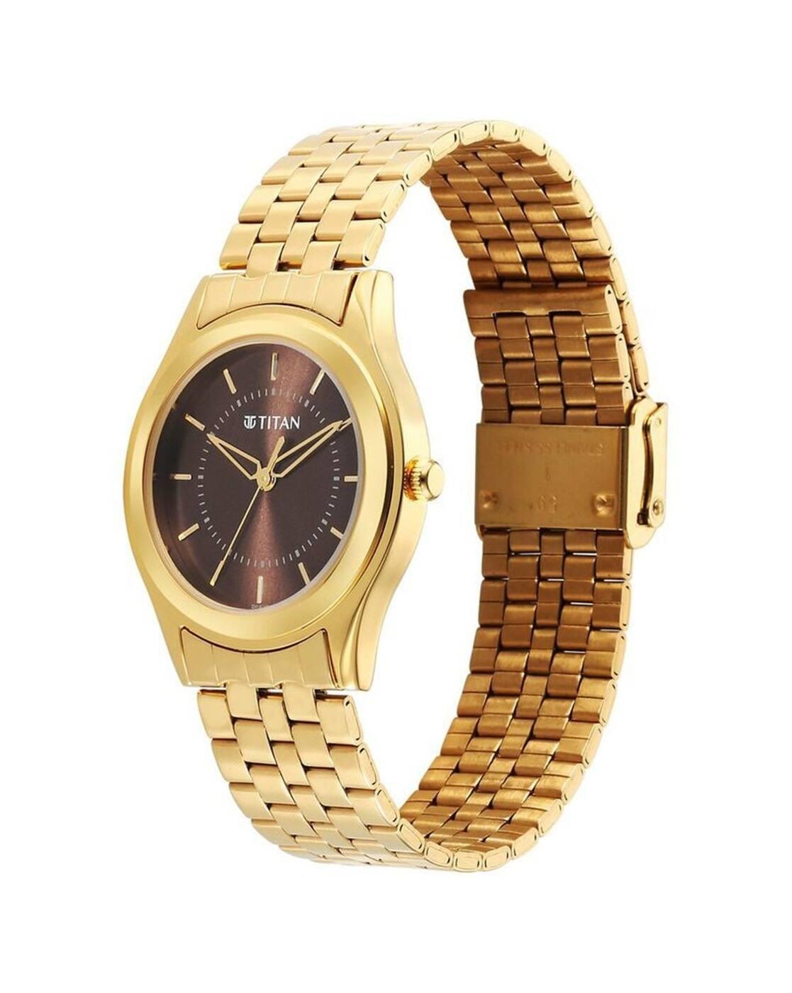 Men Karishma Analogue Watch with Stainless Steel Strap-1648YM06