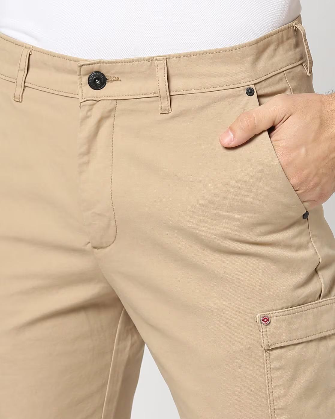 Men Regular Fit Cargo Pants
