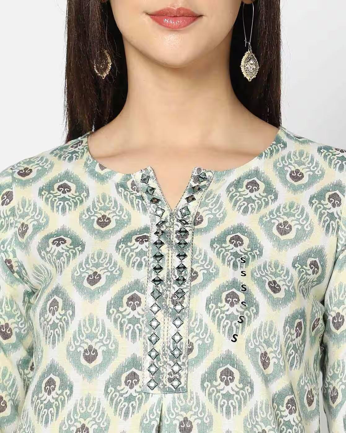 Women Printed Straight Kurta